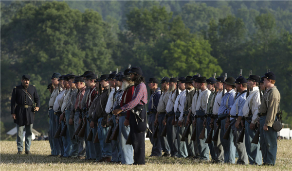 Reenactment honors Gettysburg's 150th anniversary