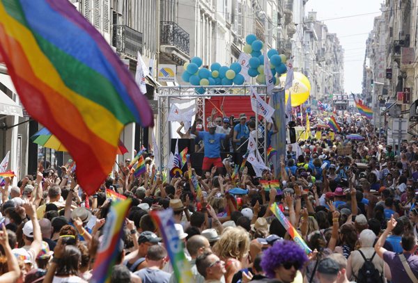 EuroPride parade kicks off in Marseille