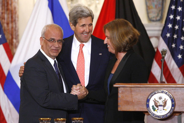 Israelis, Palestinians will meet again soon: Kerry