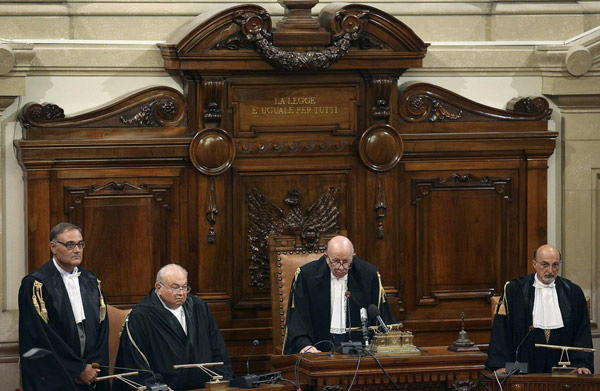 Berlusconi conviction upheld; prison term stick