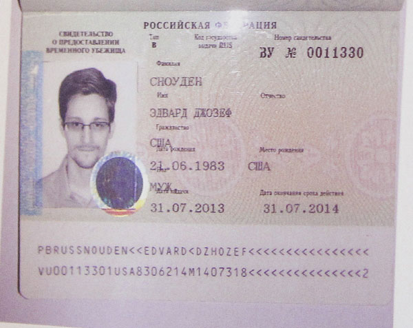 Snowden could be offered job at Russian parliament