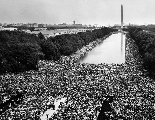 50th anniversary of the march and speech in US