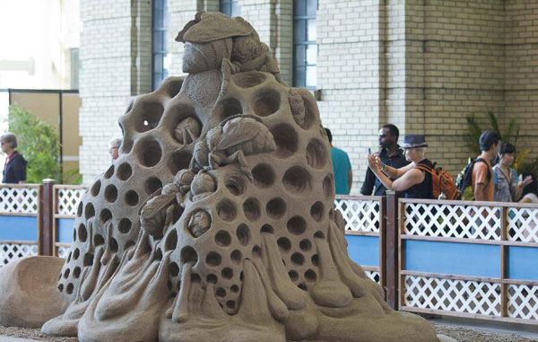 4th Intl Sand Sculpting Exhibition held in Canada
