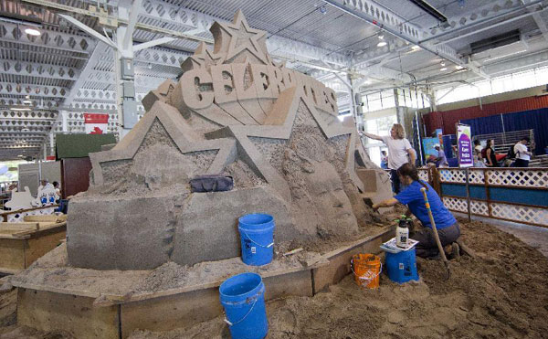 4th Intl Sand Sculpting Exhibition held in Canada