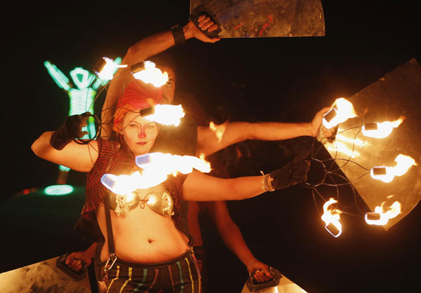 Burning Man arts and music festival in Nevada