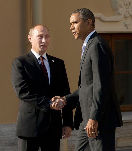 Obama, Putin meet for G20 at St petersburg