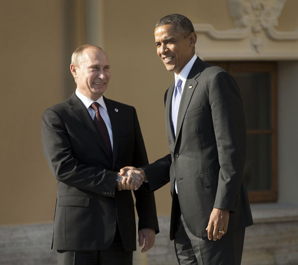 Obama, Putin meet for G20 at St petersburg