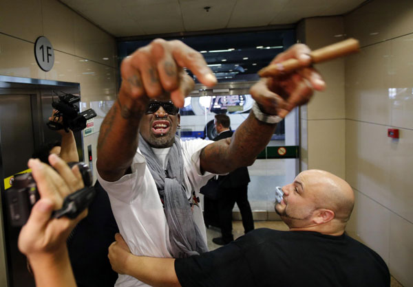 Rodman back from DPRK without jailed American