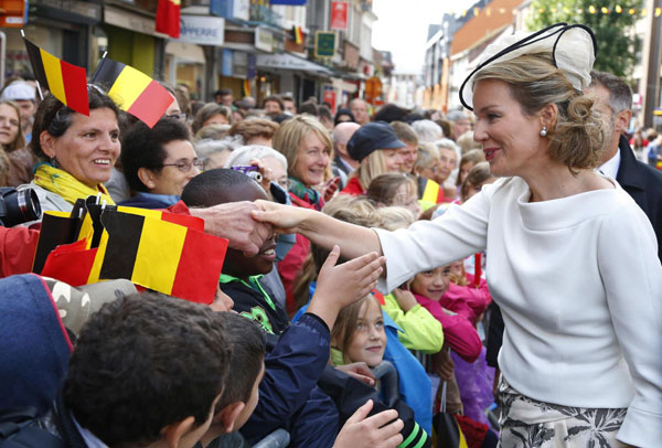 Belgium's King and Queen's Joyous Entry