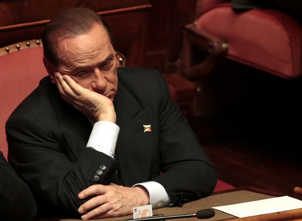 Milan court sets 2-year Berlusconi political ban