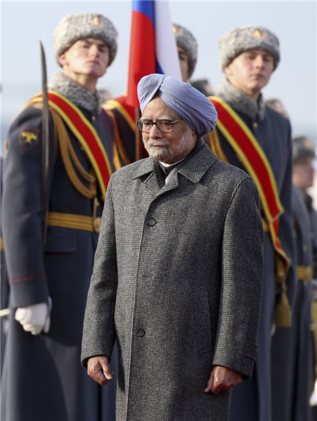 Indian PM starts visit to Russia