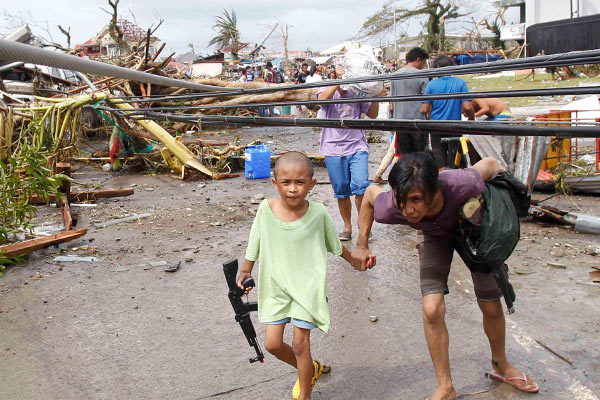 Typhoon kills at least 1,200 in Philippines, says Red Cross