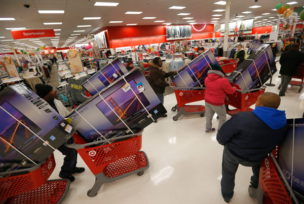 Americans kick off 2-day holiday shopping marathon