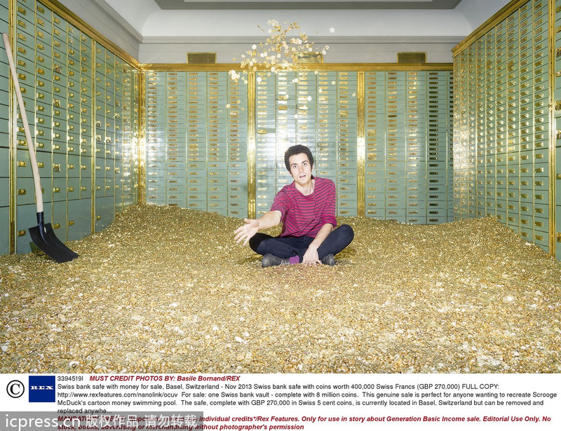 Bank vault on sale with EIGHT MILLION coins