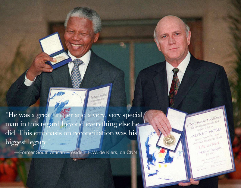 World leaders offer tributes to Nelson Mandela