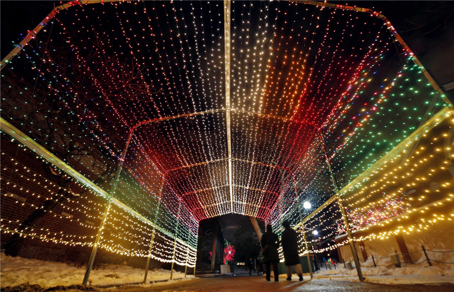 'ZooLights' at Chicago's Lincoln Park Zoo