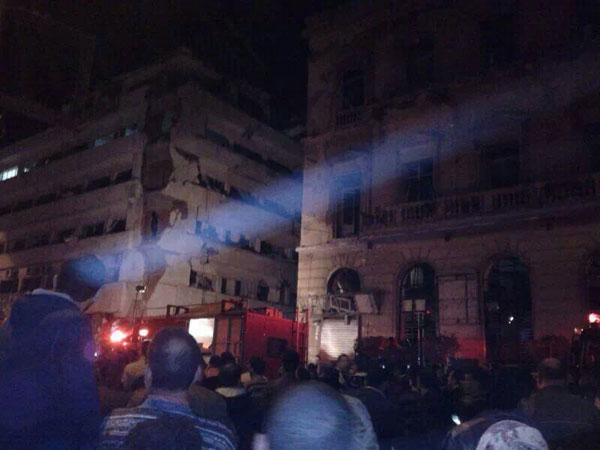 Car bomb at Egyptian police HQ kills 14