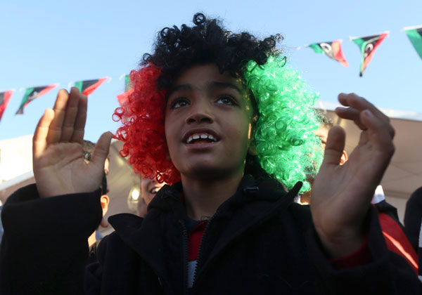 Libyans mark anniversary of revolution