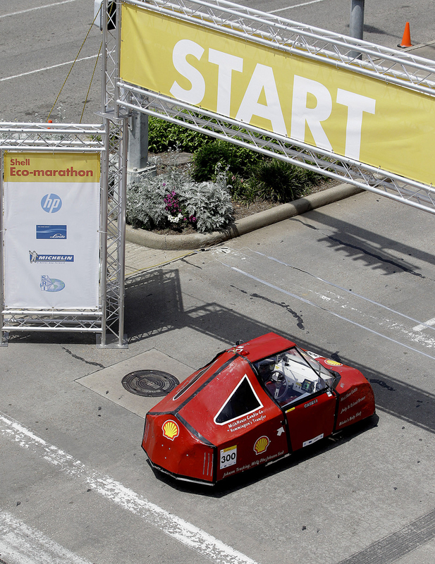 New-energy vehicles shine in Eco-marathon