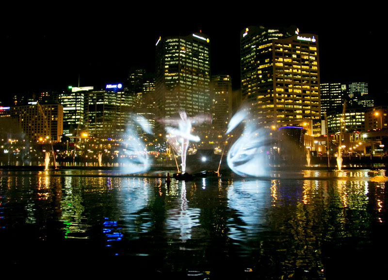 Sydney vivid in light and music