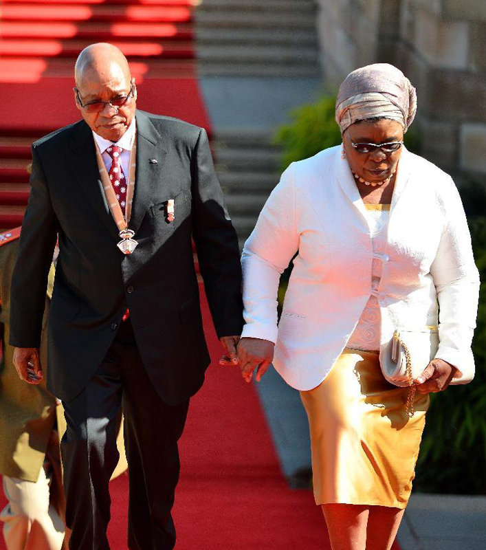 Jacob Zuma begins second term as S. Africa president