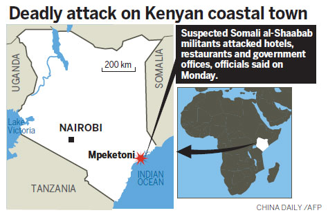 Extremists kill 48 Kenyans in rampage against non-Muslims