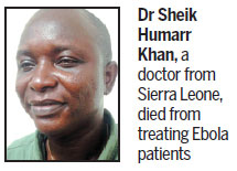 African doctor dies from Ebola virus