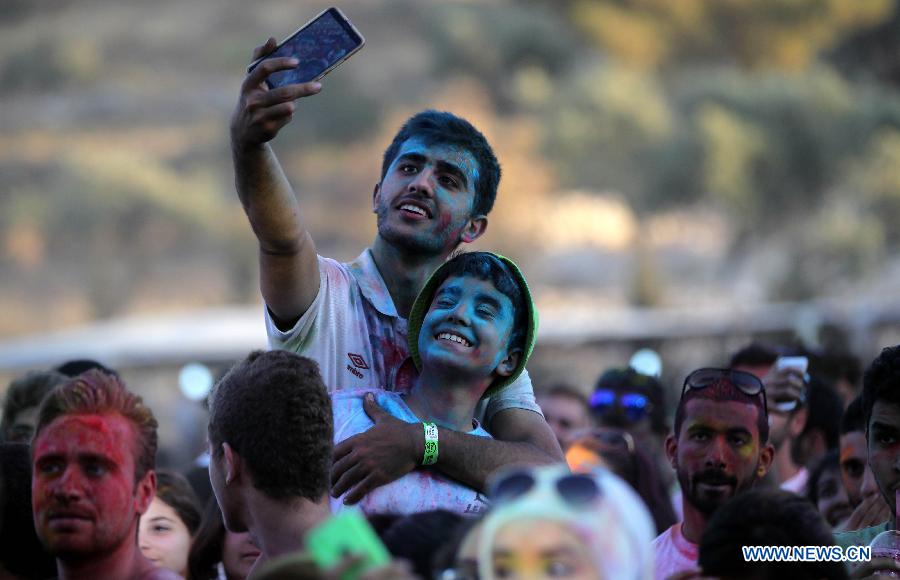 Intl Color Festival held in Amman, Jordan
