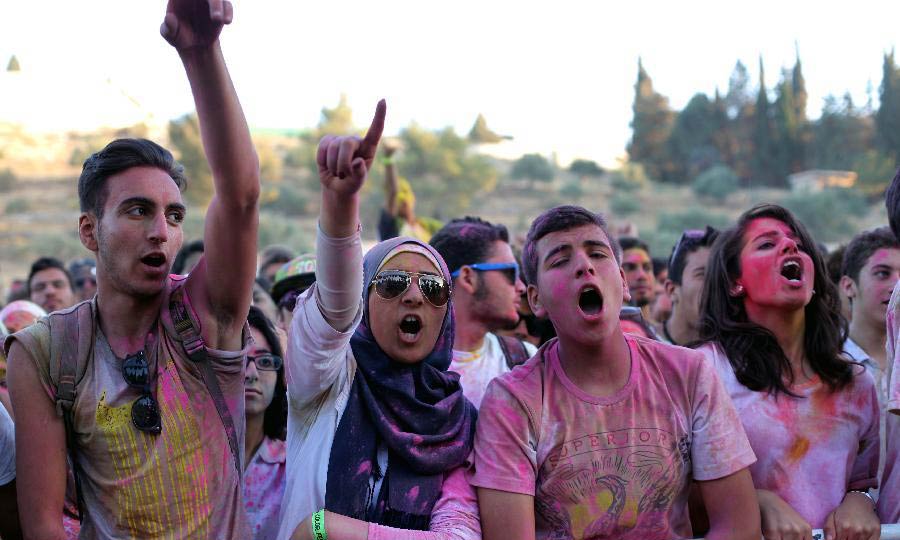 Intl Color Festival held in Amman, Jordan