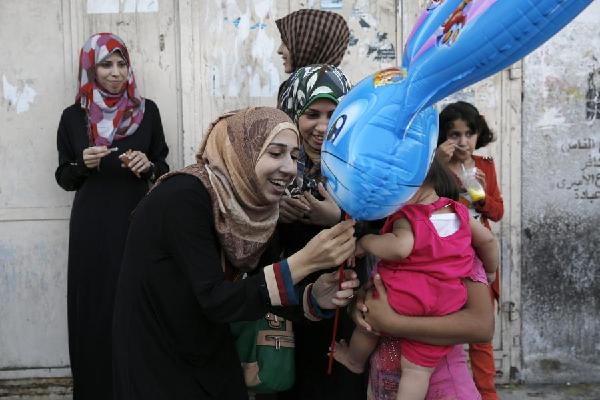 Calm restores in Gaza amid ceasefire
