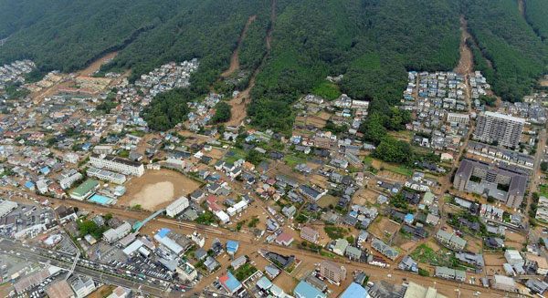 Landslides kill at least 27 in Japan