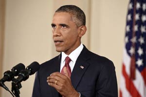 Obama reiterates no ground troops against IS