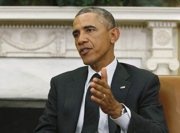 Obama pledges diplomatic resolution of Ukraine crisis