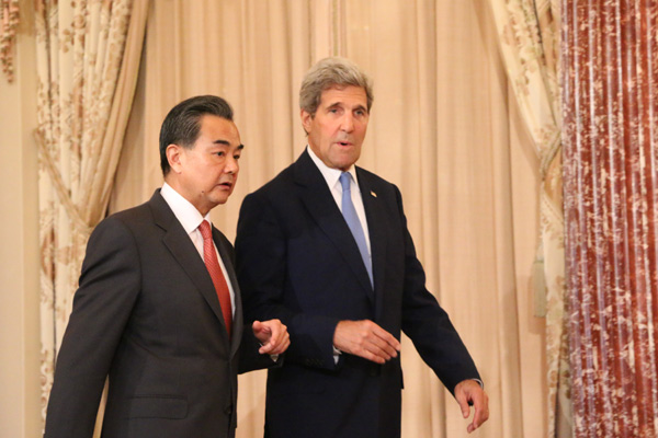 Chinese FM meets US Secretary of State