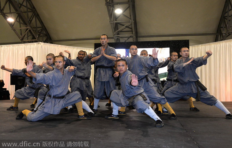 Shaolin culture goes popular in Europe