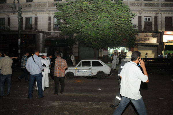 12 injured in explosion in Cairo