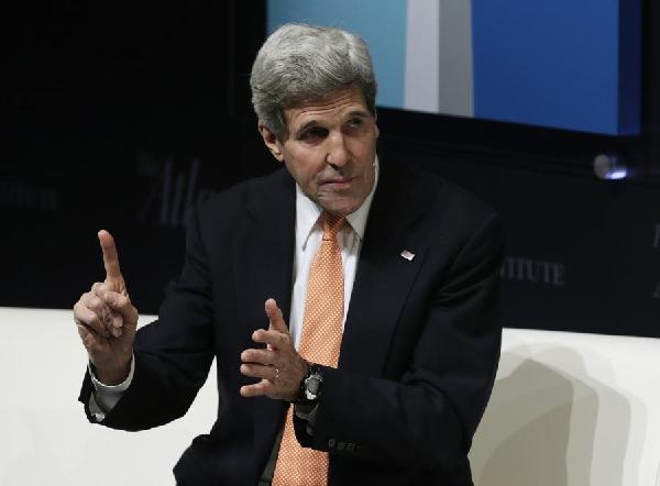 Kerry urges greater US-China co-op on major global issues