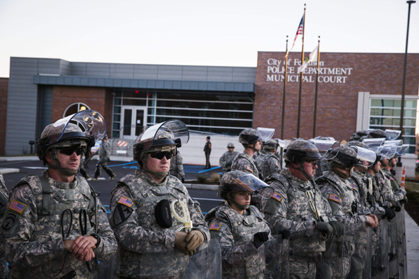 More troops deployed in Ferguson