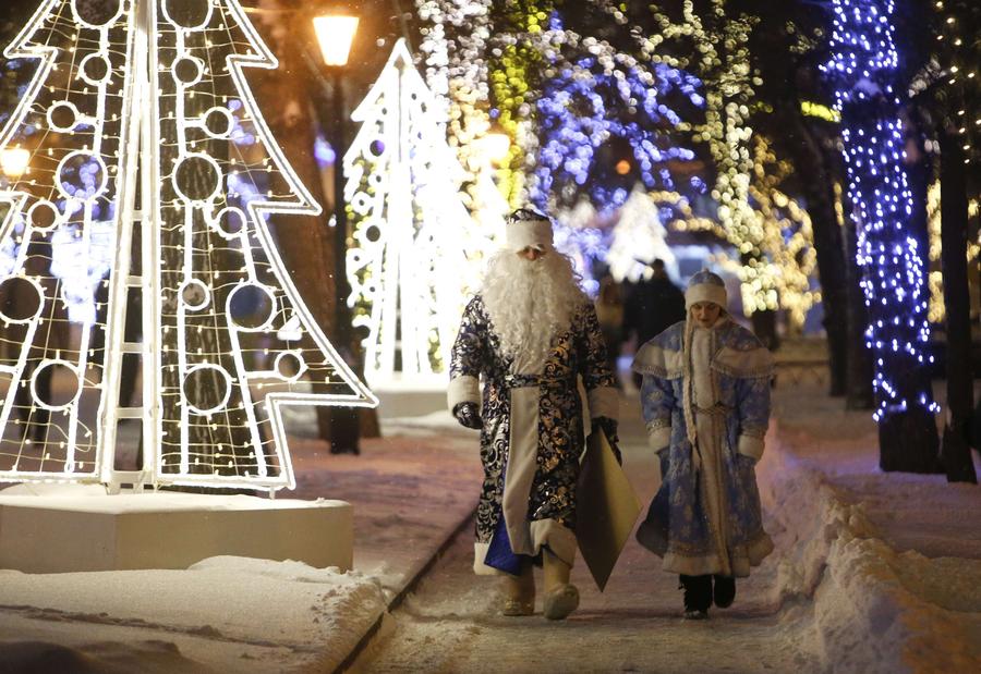 White Christmas in Moscow