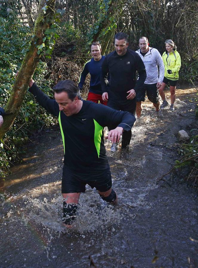 Cameron takes part in Great Brook Run