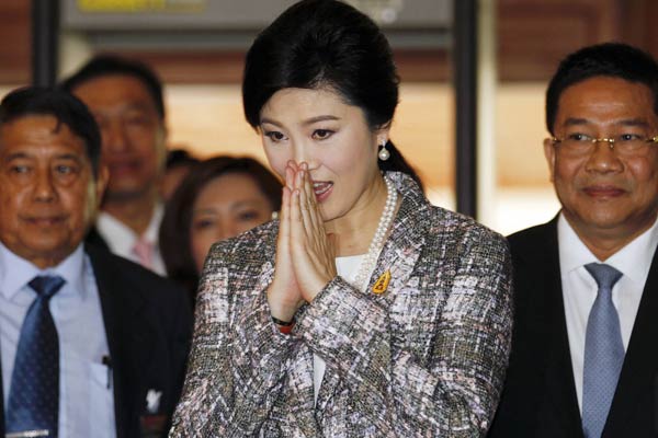 Ousted Thai PM Yingluck to face criminal charge in Supreme Court