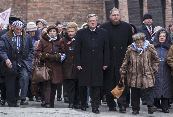 World leaders mark 70th anniversary of liberation of Auschwitz
