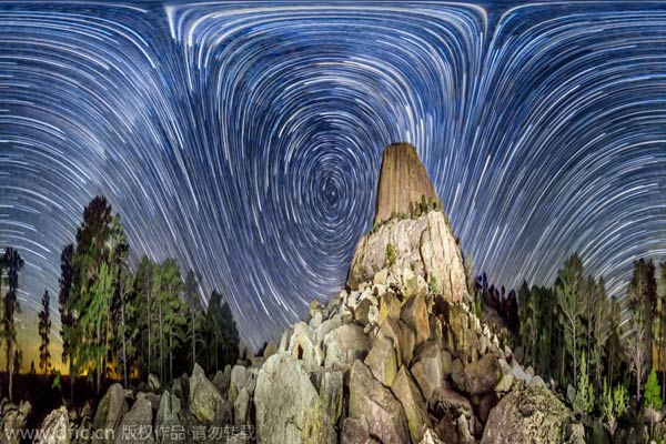 Starry Night created by lens