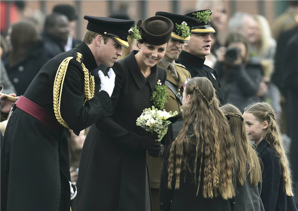 Prince William and Kate celebrate St Patrick's Day