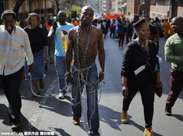 Johannesburg rallies against xenophobic attacks