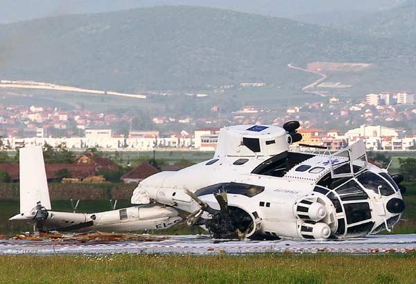 One injured in EU helicopter crash in Kosovo