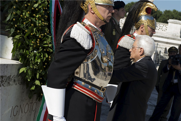 Italy marks Republic Day with military parade in Rome