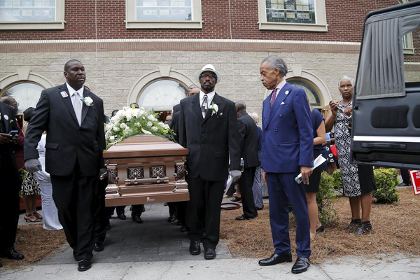 Victims of Charleston massacre mourned