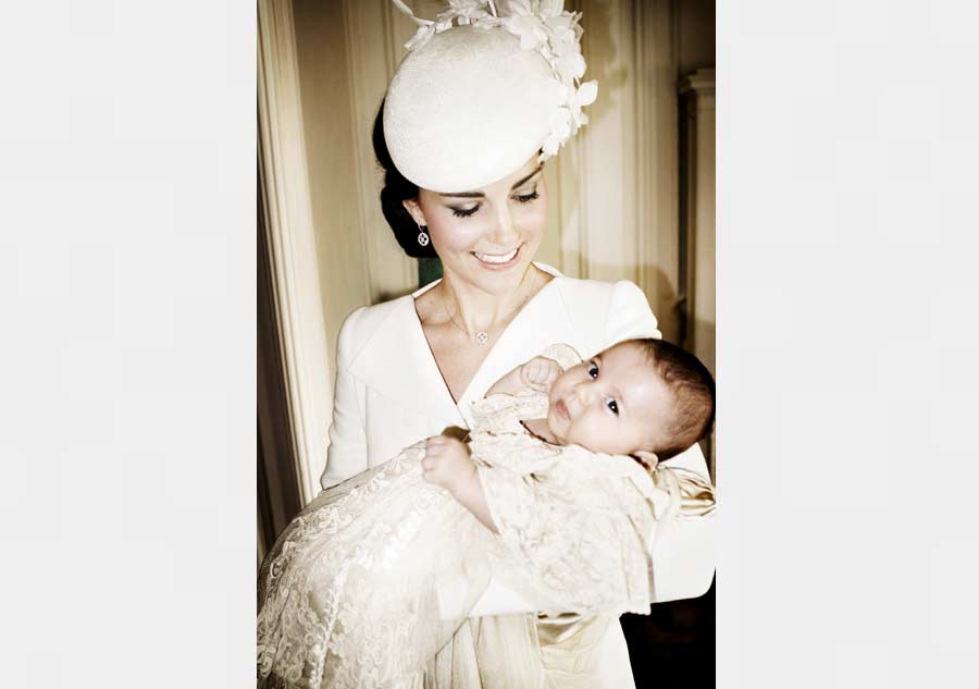 Official pictures of Princess Charlotte's christening