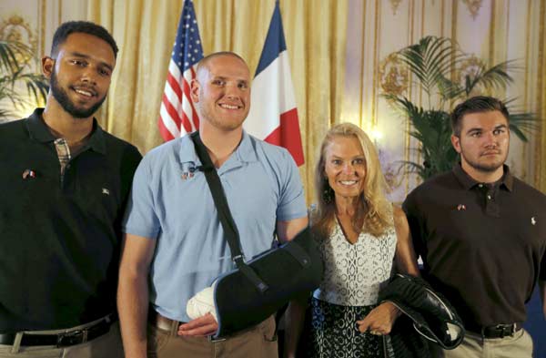 US airman on Paris-bound train could get Air Force medal